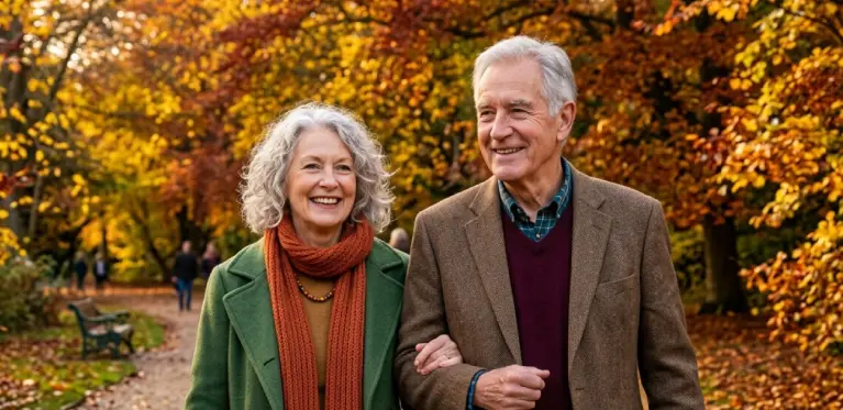 elderly couple