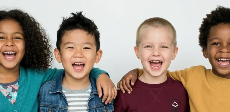 healthy vaccinated children